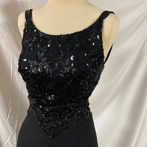 Vintage sequins cocktail dress